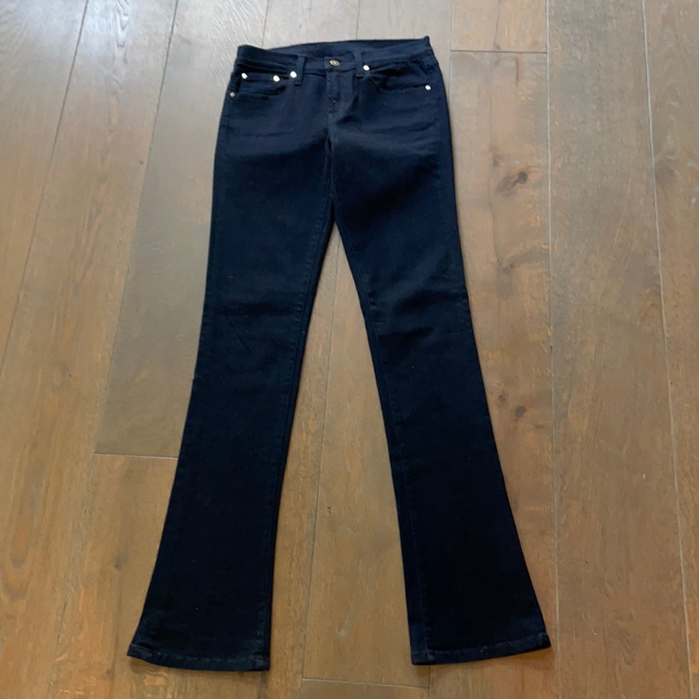 Ralph Lauren dark jeans. Boot cut.